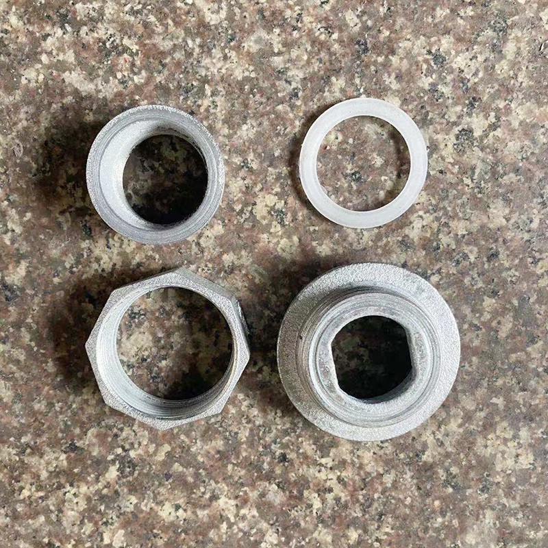 玛钢镀锌活接补心补芯内外丝口暖气补芯PPR活接补心变径管件