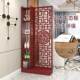 新装 现中式 客厅屏风隔断饰家用双面简约代门厅入户进OOZ门木实玄