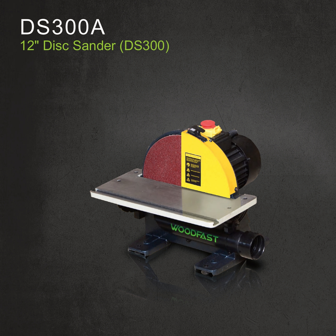 木工工具 打磨 12 砂盘机带角度尺DS300A  Woodfast沃富特 堤旁树