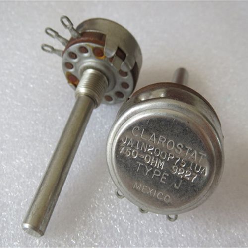 JA1N200P751UA进口美国CLAROSTAT古董AB 750欧电位器圆柄柄长51MM