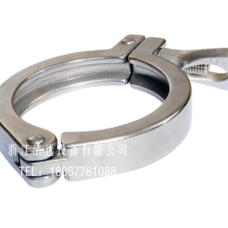 304不锈钢精铸卡箍/快装卡箍/卫生级大口径卡箍201 316L卡盘50.5