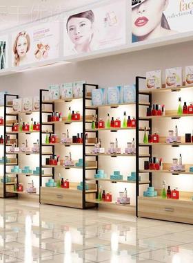 MEU商超多层钢木地储物落子简约现代多功能架商品家书用架厂家直