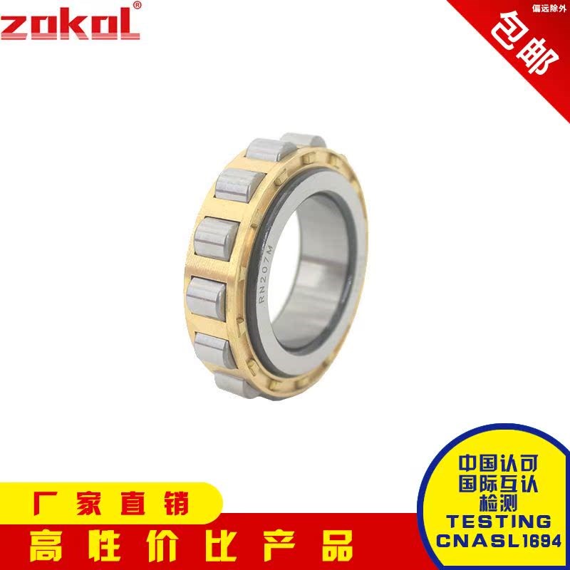 ZOKOL减速机轴承RN 204 205 206 207 219 222 228 M 铜架好耐磨