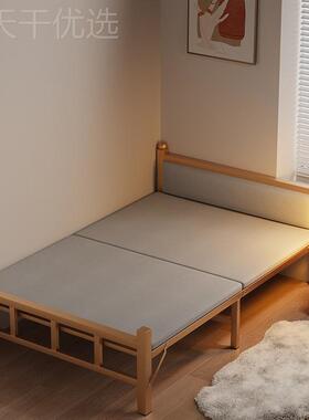 折叠床单人床免安宿装家用简易床出租房架用EPC舍公室行军午办睡