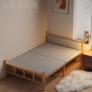 折叠床单人床免安宿装 家用简易床出租房架用EPC舍公室行军午办睡