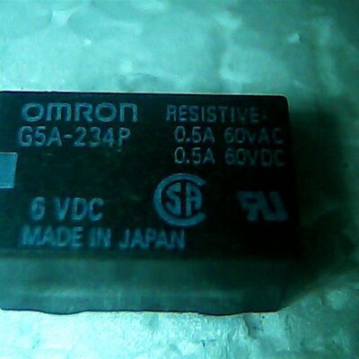 G5A-234P  5VDC   二手拆机正品继电器