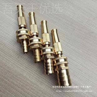 6分1寸出水 家用直喷水枪 全铜压水枪头 头洗喷车冲车YNO喷嘴 4高