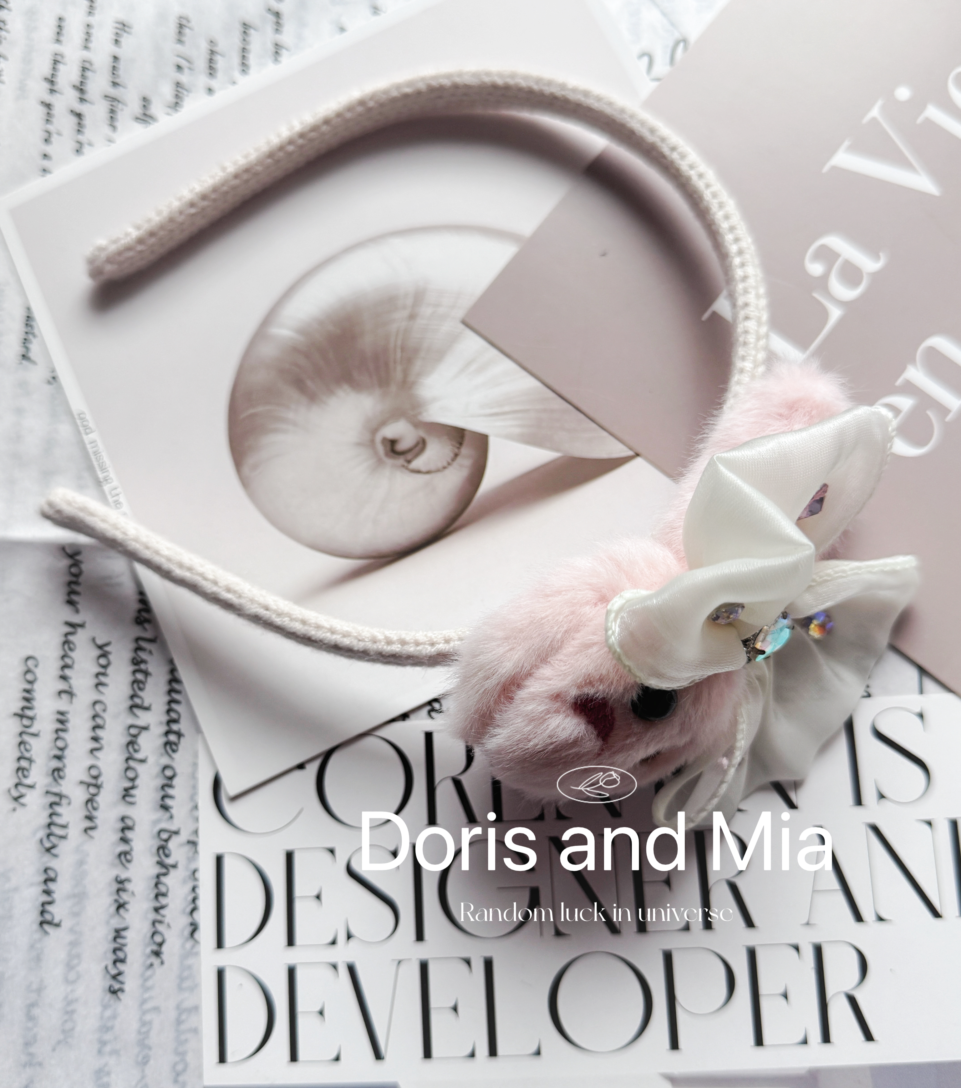 Dorisandia小众设计高级感发箍