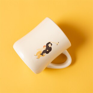 發達星期四 人善被人騎馬克杯