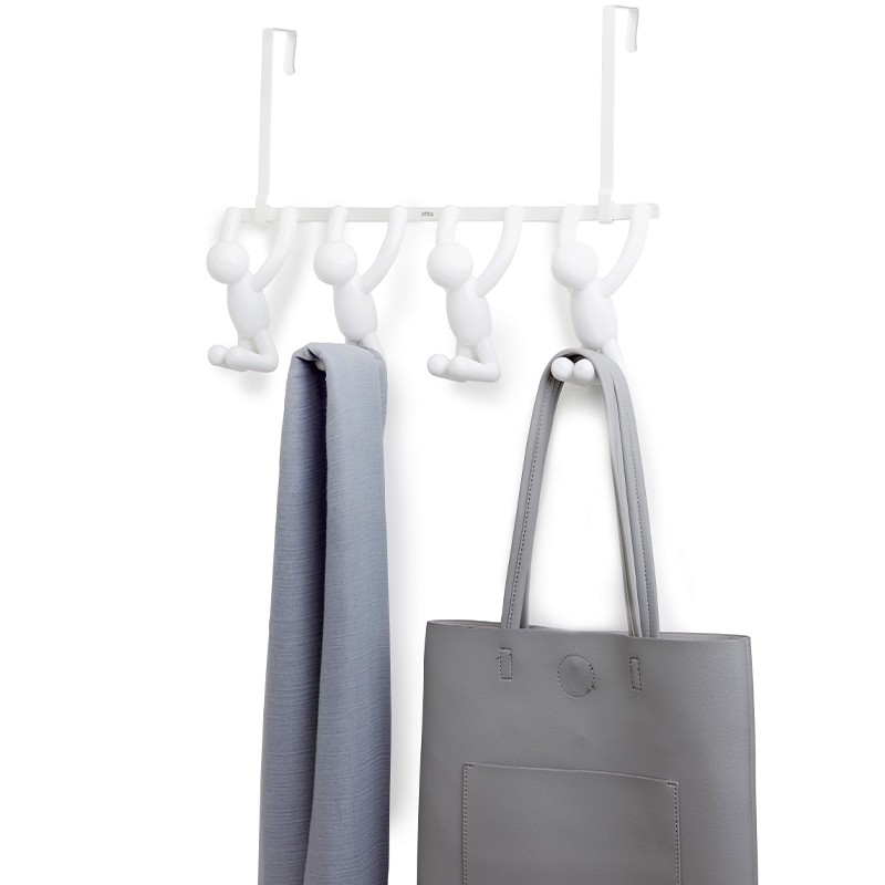 umbr挂钩创意可爱挂衣钩壁挂墙壁门上门背后挂衣架一排长条门后