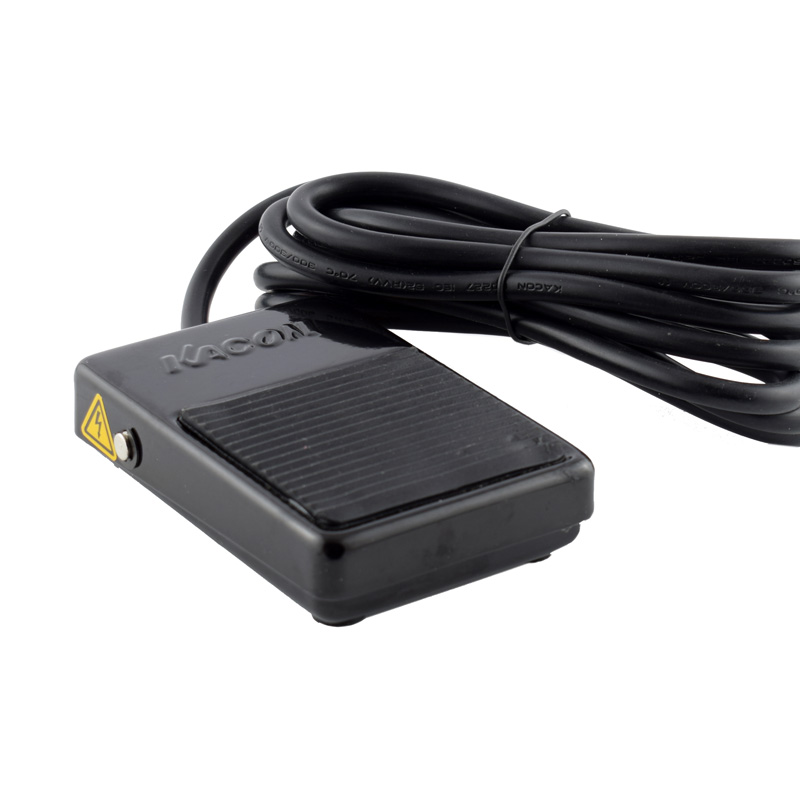 韩国脚踏开关带2米线凯昆HRF-MX1防水kcon钢板壳耐用脚踏板