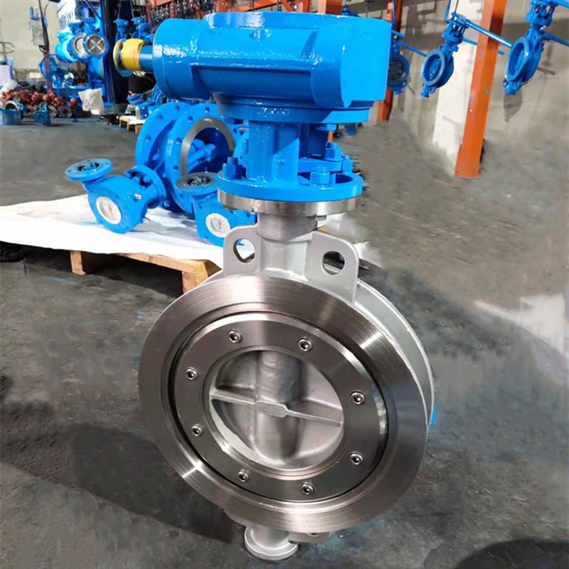 D7HW对夹式法兰蝶硬密封铸钢蝶DN