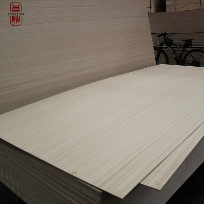 首鼎5mm科技木家具木饰面专用实木多层E级环保杨木芯胶合板