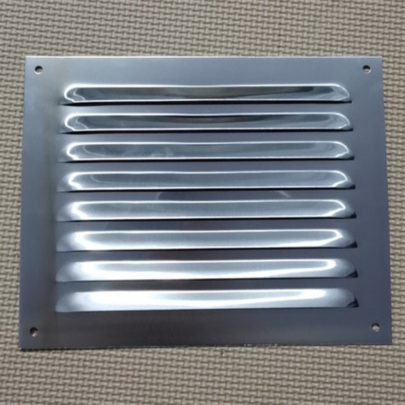 管道防风罩盖板装饰通风口百叶窗空调管道吊顶暖气罩老式家用铝