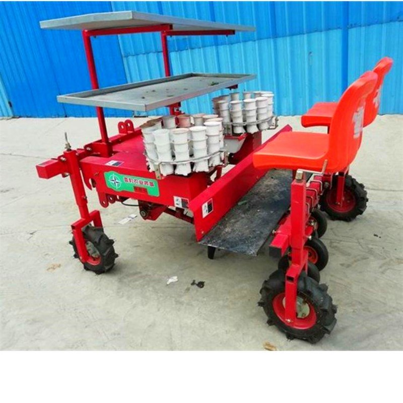 蔬菜秧苗移栽机座驾式大葱移植机全自动辣椒茄子栽苗机农用栽种机