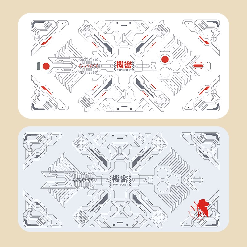 浴室防滑垫E新世纪福音战士软硅藻泥吸水地垫定制竞房酒店