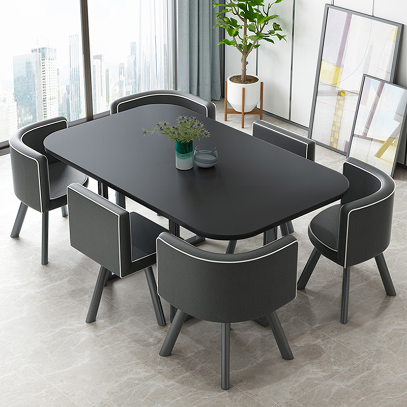 现代会议桌办公桌接待桌椅培训机构桌椅饭桌餐桌洽谈桌椅