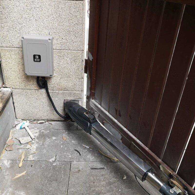 巨将大功率伸缩直臂式门电动遥控庭院门自动摇臂工厂