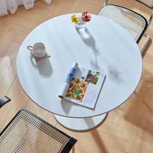 霍客森洽谈桌时尚餐桌接待桌圆桌饭桌咖啡桌现代洽谈室桌椅小圆桌