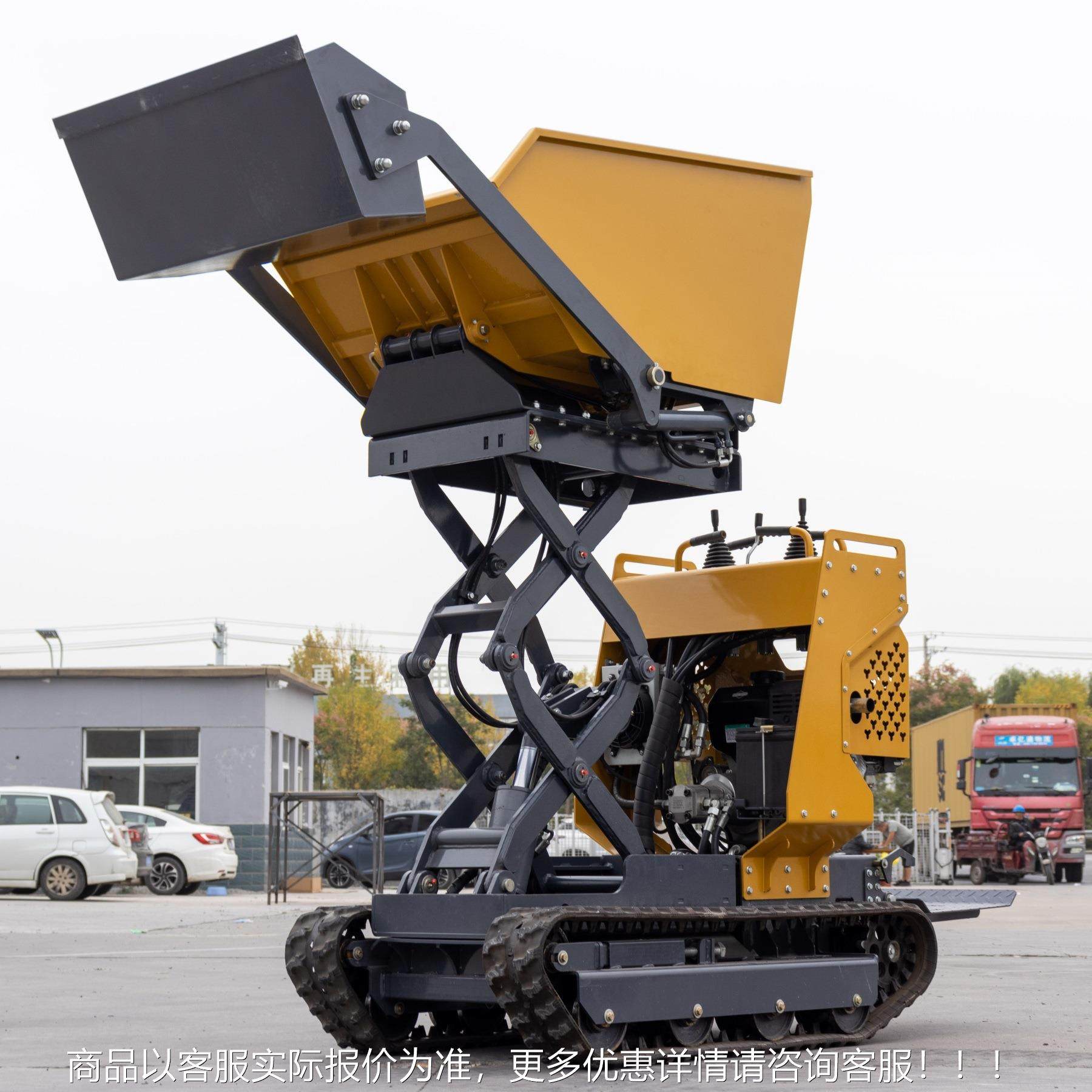 家销履式双层直升降翻斗车 站立式工地运输车 厂砂491带浆物料自,机械设备,研磨机,淘宝优惠券,粉丝福利购,淘宝优惠卷