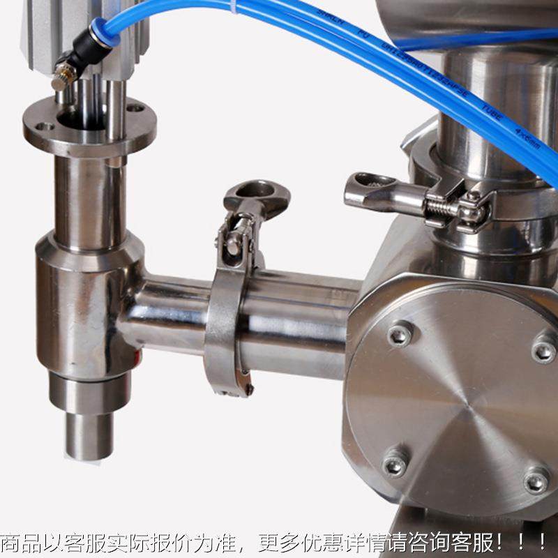 直供酱装机卧式番茄灌酱酱灌机658类膏体灌装机不装锈钢带搅拌灌