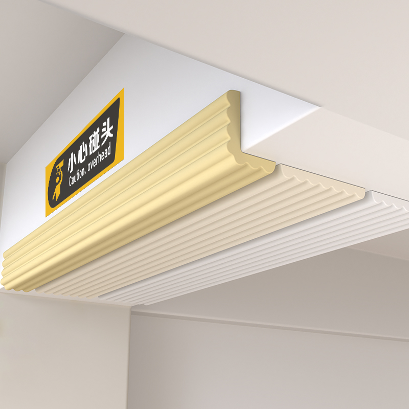 墙角防撞条墙壁阳角直角防磕保护条车库横梁柱子加厚海绵软包边条