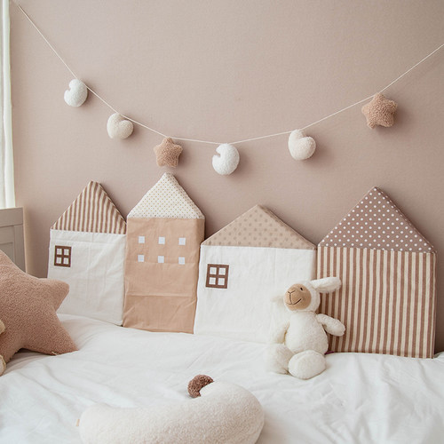 床围婴儿床纯棉小房子防撞软包儿童宝宝拼接床可拆洗护栏靠枕围栏