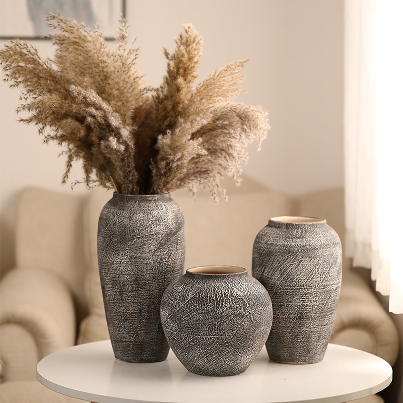 景德镇简约台面插花摆件