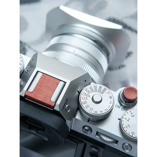 富士相机快门实木按钮键帽热靴盖X100VI XT5 XS10 XS20 XT30二代