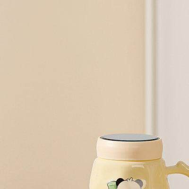 陶瓷杯创意镜面盖马克杯伴手礼办公室茶水杯团建活动纪念小礼物