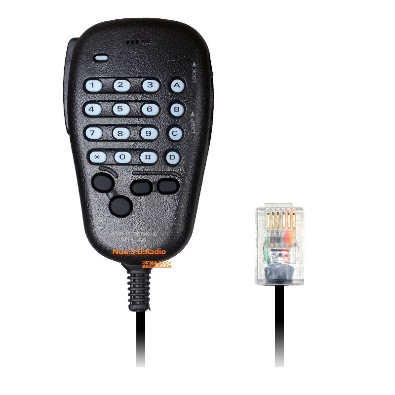 适配八重洲车载台话筒 FT-7800R/7900R/1807M//1907手咪MH-48A6J