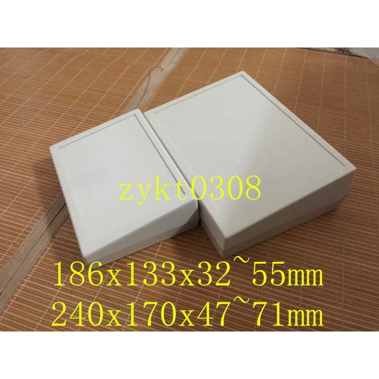 240x170x47~71mm文本外壳 斜面式仪表机箱 塑料测试仪外壳 文本盒