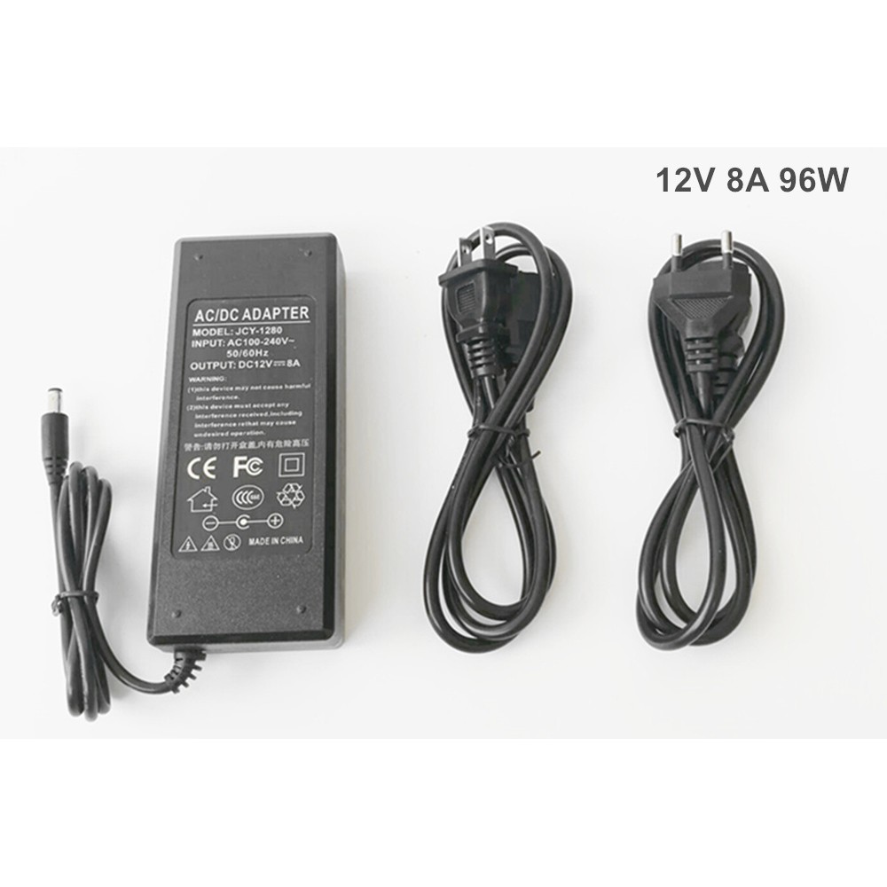 12V8A电源适配器 液晶电视LED显示器 灯带 监控电源稳压开关电源