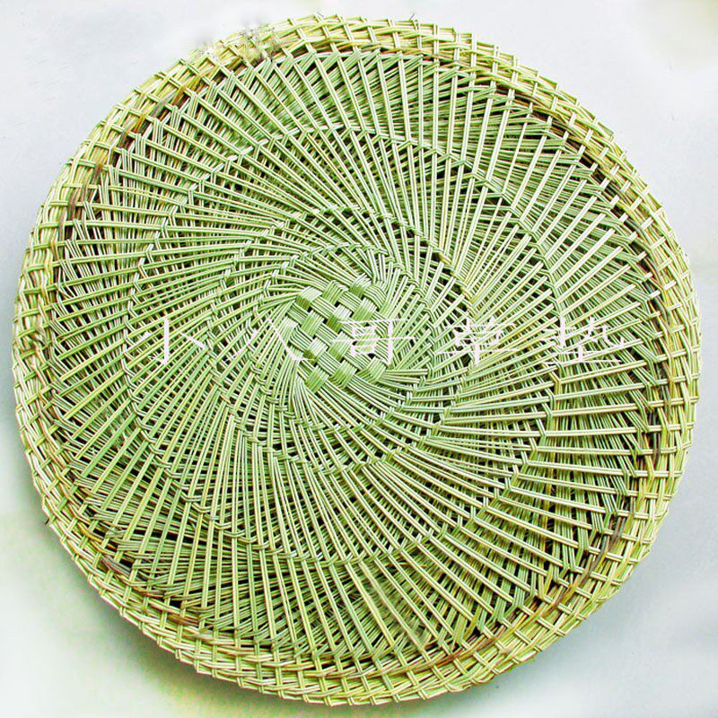 60-43 70厘米加大号蒸笼草垫子竹蒸笼草垫圆形包子馒头垫手工包邮