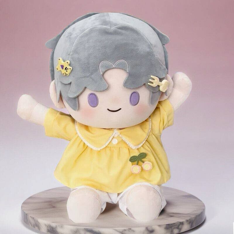 5色衬衫40cm娃衣棉花娃娃衣服坐姿一番装超萌公仔玩偶衣服夏季