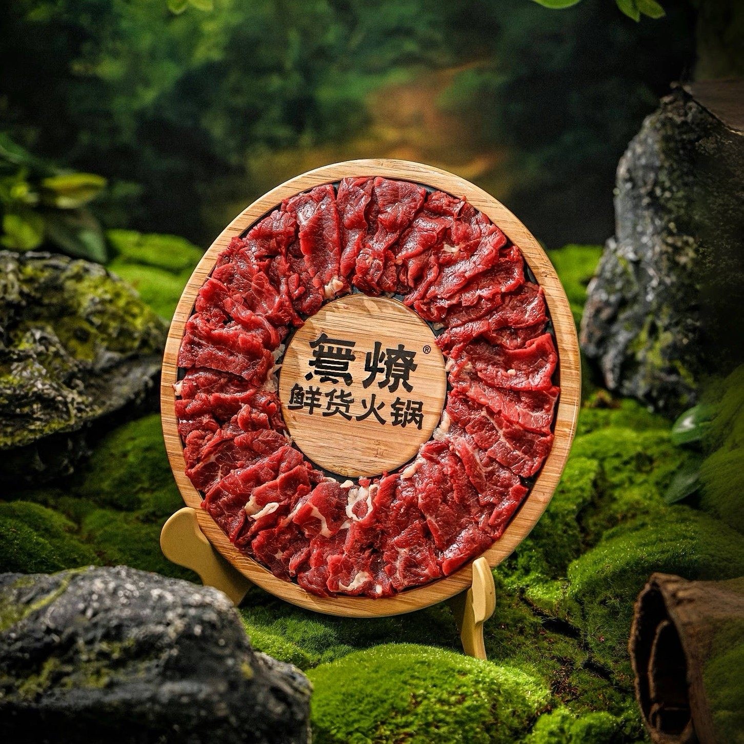 火锅店三拼盘现切吊龙雪花牛肉专用盘羊肉涮肉立盘密胺不倒盘商用,厨房/烹饪用具,火锅,淘宝优惠券,粉丝福利购,淘宝优惠卷