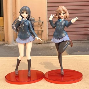 轻音少女手办秋山澪平泽唯中野梓女生摆件动漫二次元模型礼物周边