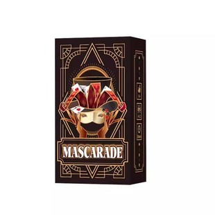 化妆舞会桌游卡牌Mascarade假面舞会休闲聚会身份隐藏桌面游戏卡