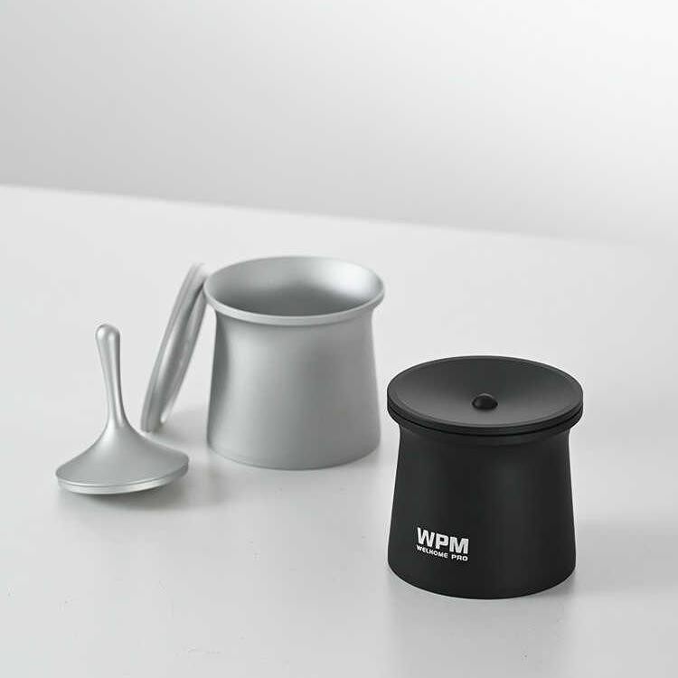 WPM惠家咖啡陀螺接粉杯磨豆机接粉杯手冲意式磁吸落粉器58MM通用