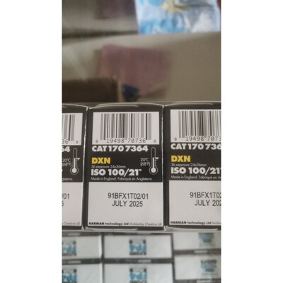 远期依尔福ILFORD PAN100度 135黑白胶卷  2028年9月