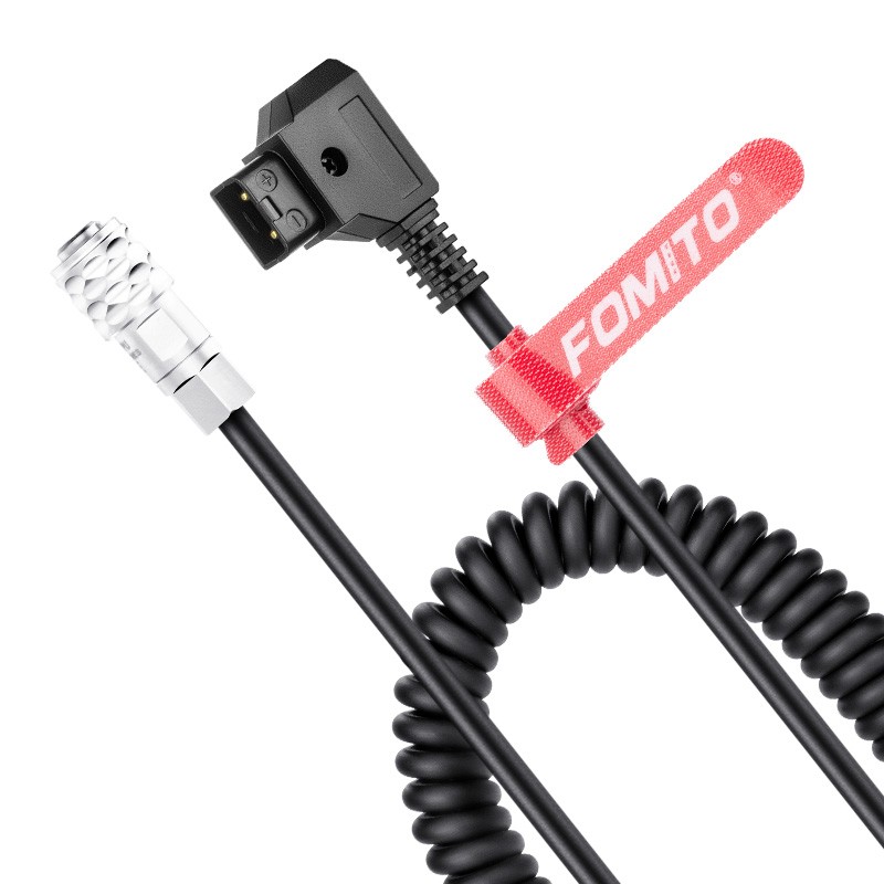 BMD BMPCC4K/6K外接V型口D-TAP B型口转BMPCC 4K供电电源线