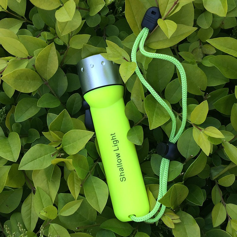 全密封电磁开关 单手百米专业潜水手电筒 CREE LED强光手电筒超亮