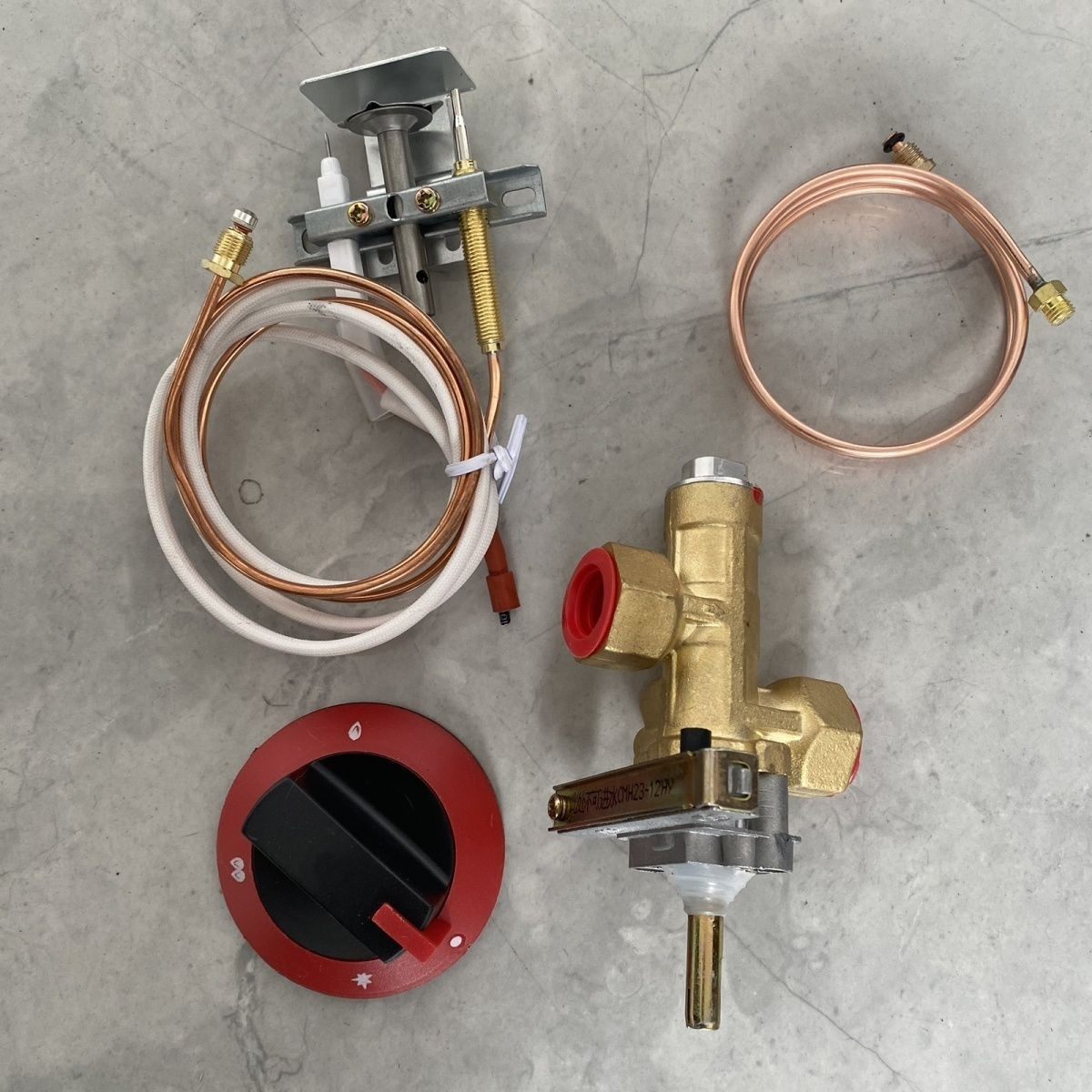 熄火保护装置商用广式燃气灶台低汤灶长明火自动熄火加装总成4分