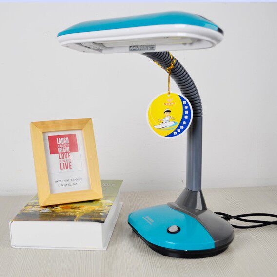 良亮台灯学习三基色荧光灯书桌台灯 卧室床头看书家用18W插电