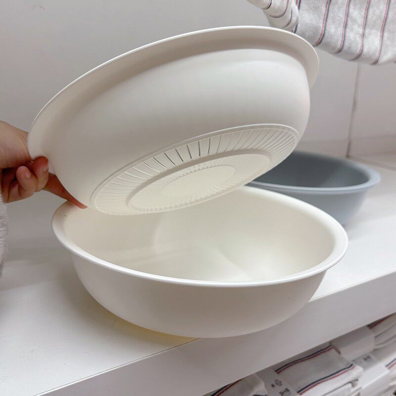双层沥水洗菜篮2025新款淘米沥水盆加厚圆形果蔬篮厨房家用洗菜盆