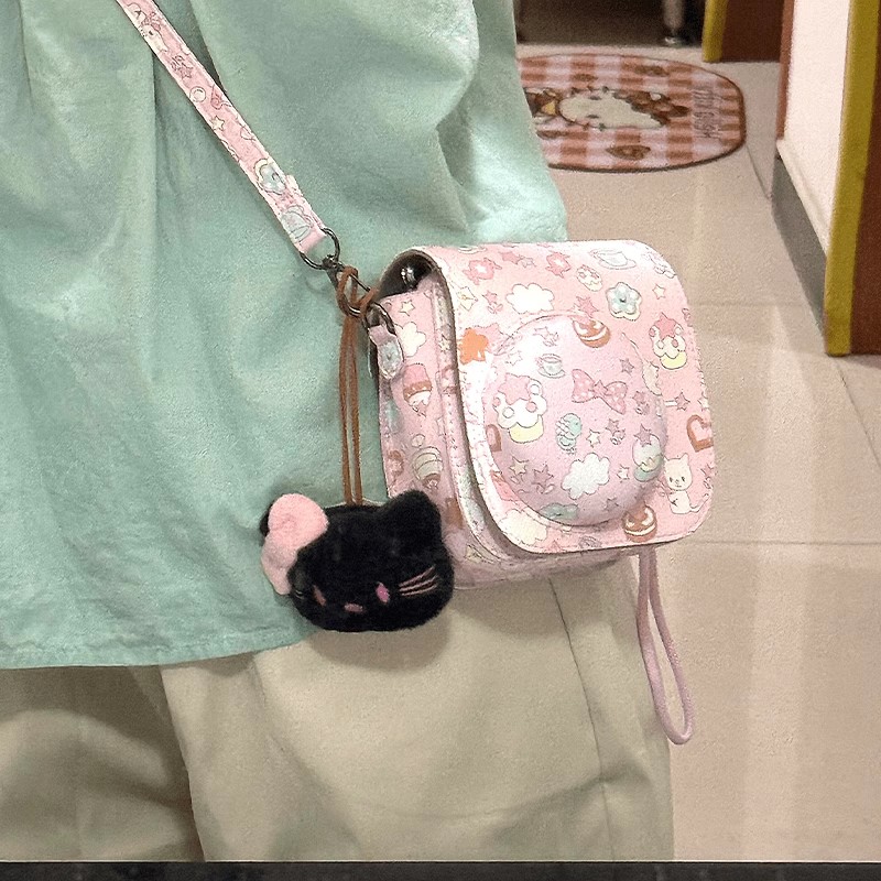 日系可爱相机包适用于拍立得mini12mini11/8/9富士斜挎单肩保护套