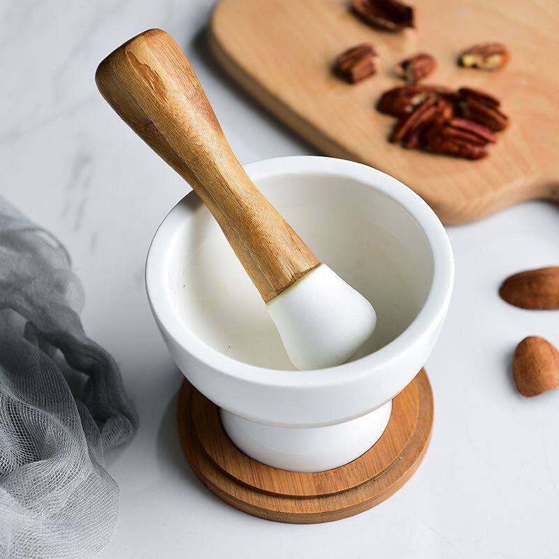 JIALICMJ陶瓷研磨器宝宝西药磨粉坚果榨果汁果泥副食品杯碗手动工