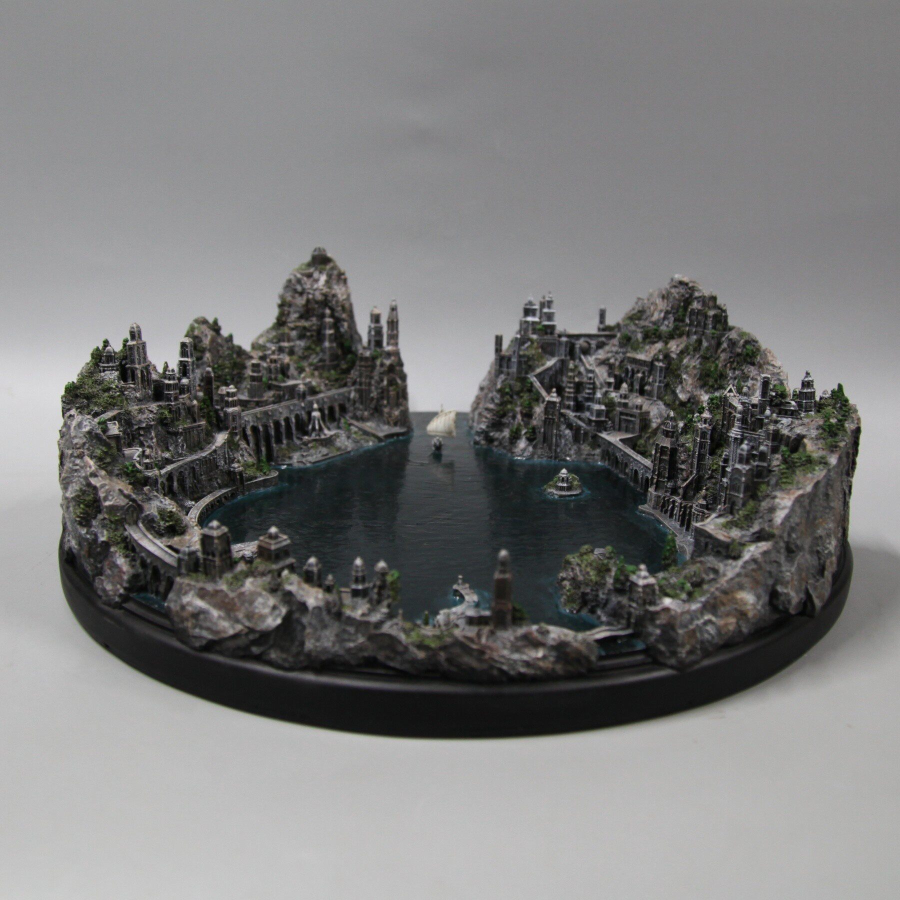 指环王魔戒霍比特人周边中洲场景灰港雕像场景模型手办摆件礼品
