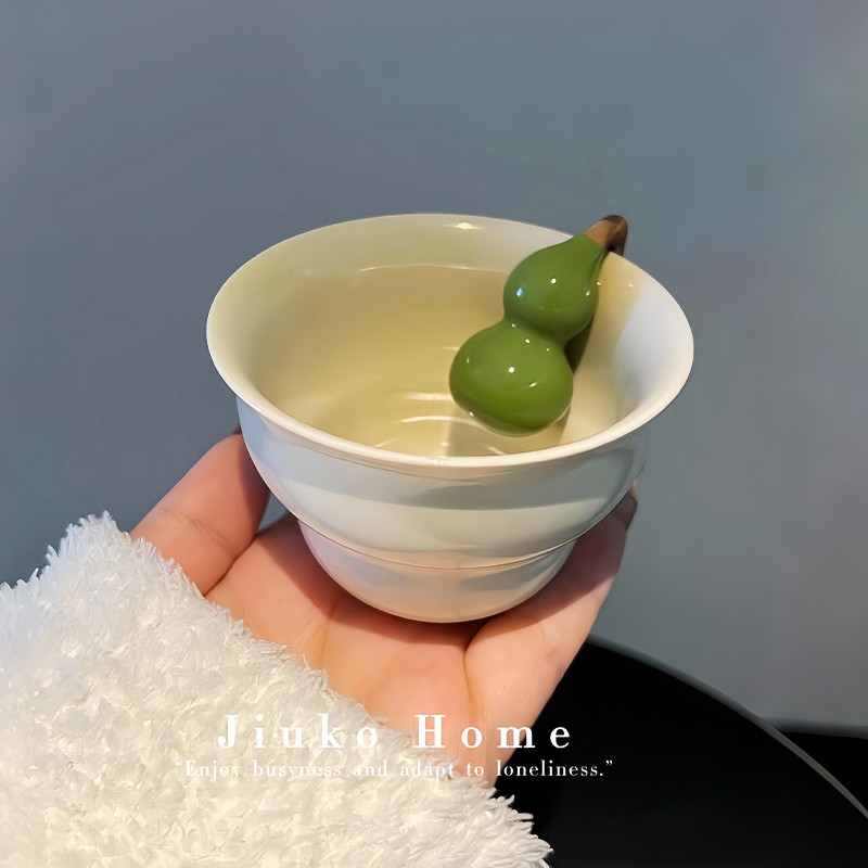 福禄茶杯陶瓷泡茶个人专用主人杯高端办公室杯子茶具下午茶茶碗