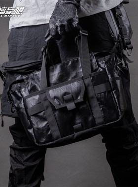 内核妄想「覆潮」机能战术EDC小号托特包手提11寸通勤单肩斜挎